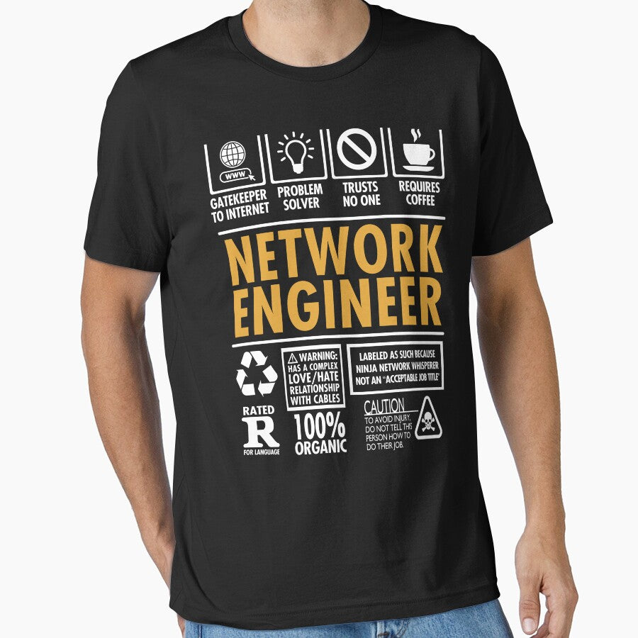Network Engineer Gatekeeper of the Internet Funny by Nerd Shizzle