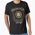 Here Comes The Sun It's All Right Vintage Sun Art by Lyotirum