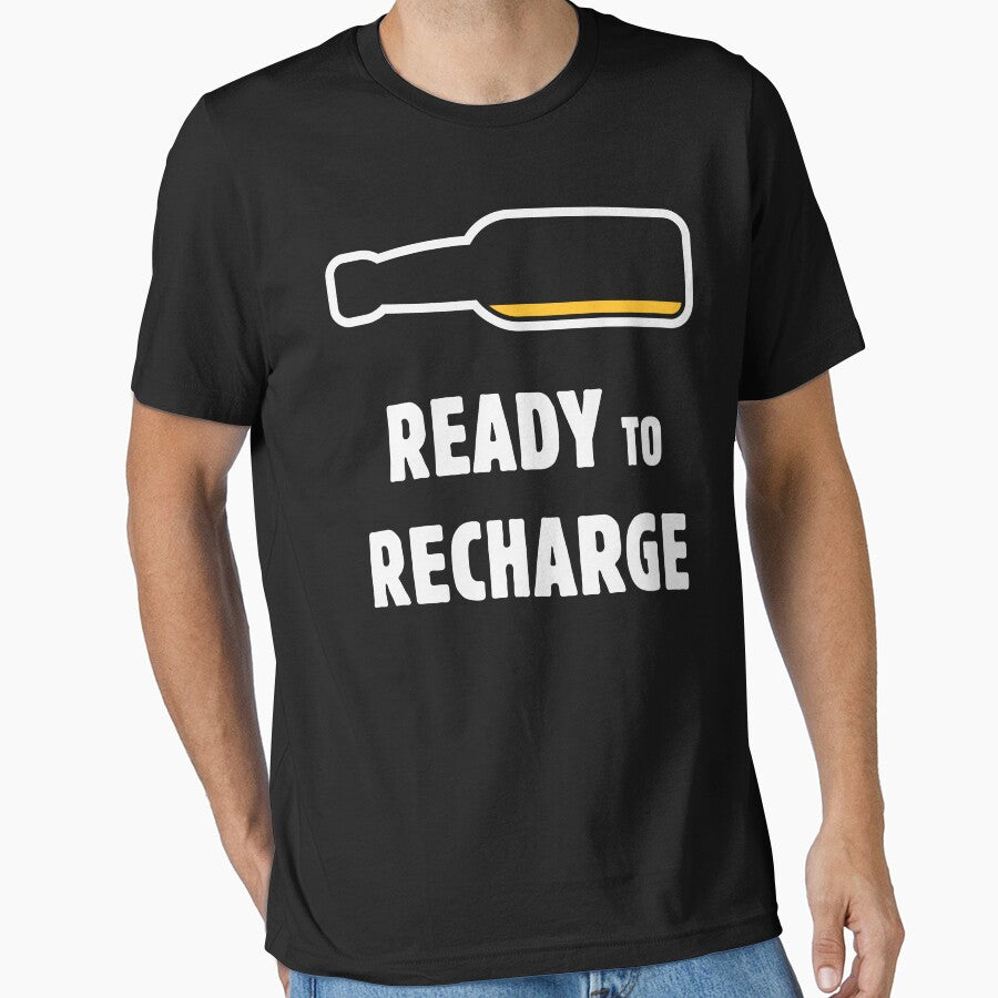 Ready To Recharge (Beer Drinker / Ale / Lager / Alcohol / NEG 2C) by MrFaulbaum