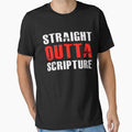 Straight Outta Scripture |Funny|Religious|Religion|Church|Christian|Bible| by BiagioDeFranco