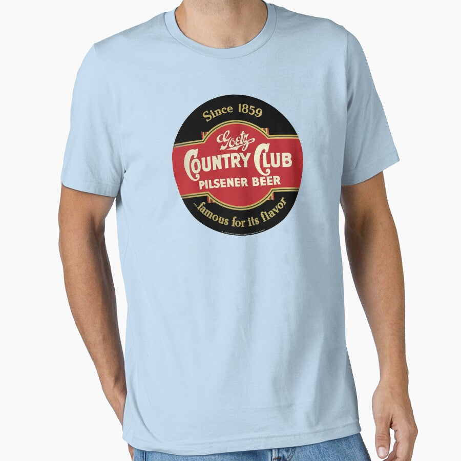 Goetz Country Club Pilsener Beer Design by pineapplepink