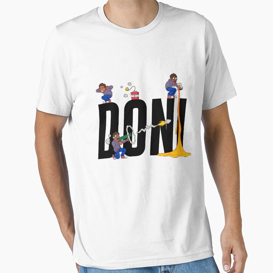 Doni Bobes Funny Doni Bobes Merch Men Women Shirt Boy Girl Young Shirt Hoodie Long Sleeve Sweatshirt by Wellas