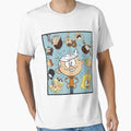 Vintage in Funny Cartoon Busy Family House Big by CheekyViviana