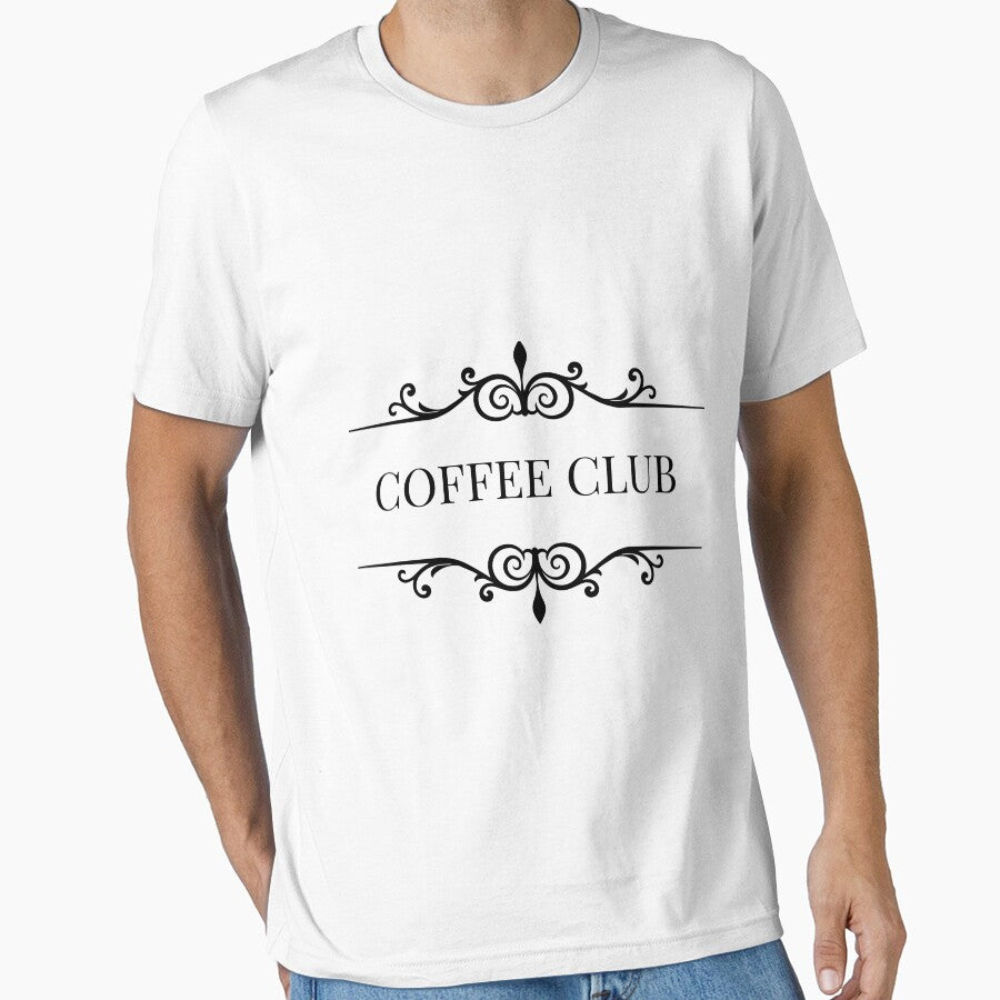 Coffee Club Vintage Aesthetic Coffee Lover Retro T-Shirt by VioletCreatives