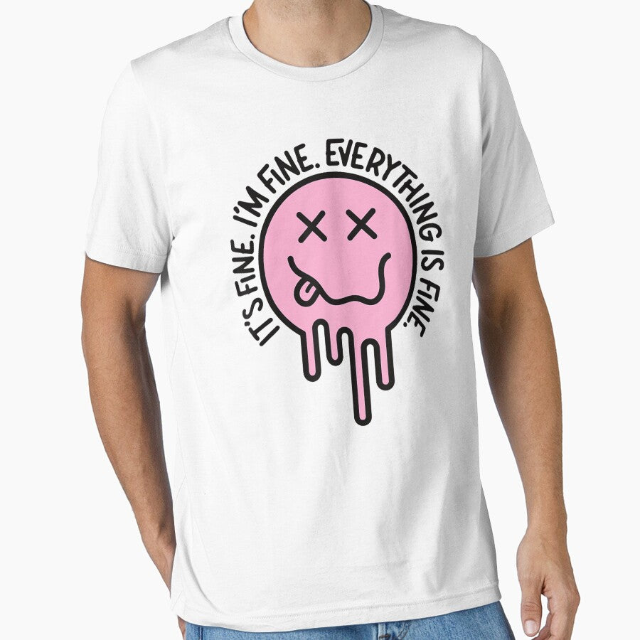 It's Fine I'm Fine Everything Is Fine Funny Sarcastic Meme by mlodiljoni