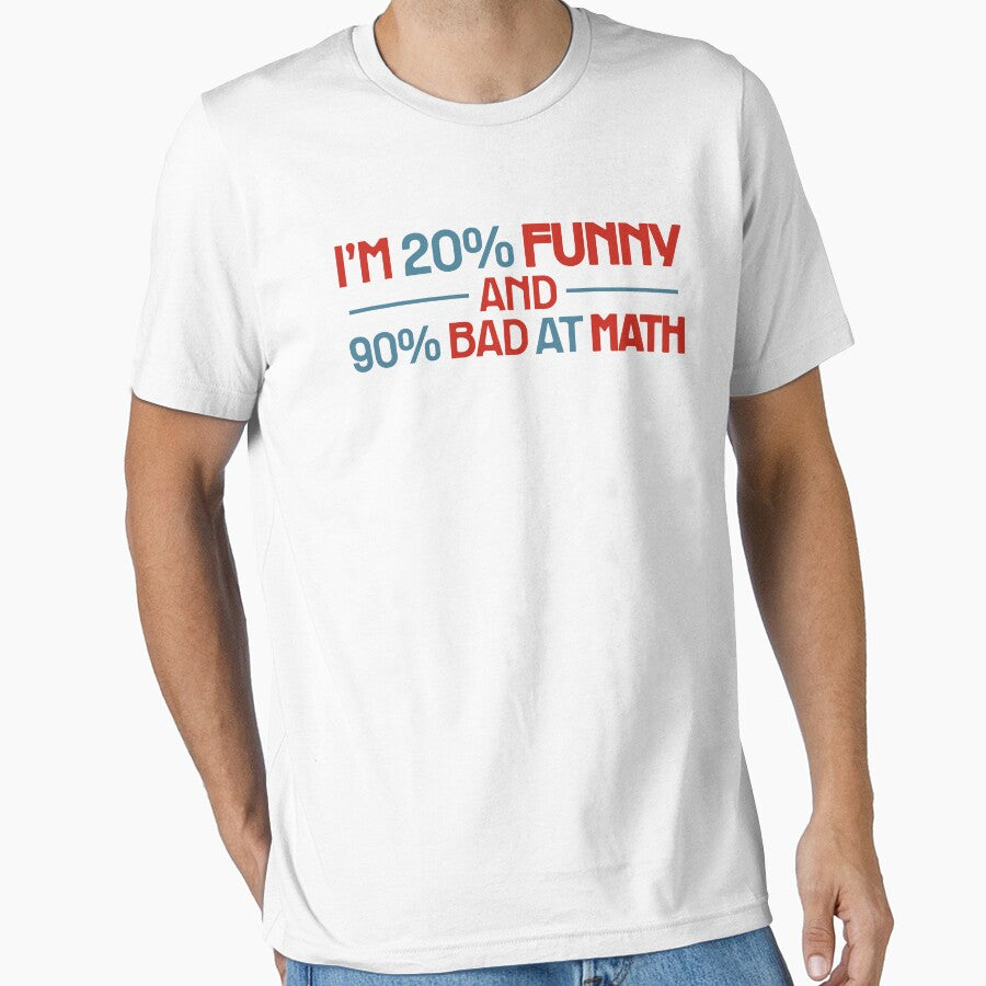 I'M 20% FUNNY AND 90% BAD AT MATH FUNNY SCHOOL/DAD JOKE. COLOR by mjtcrp