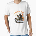 Reaper Riders Motorcycle T-Shirt by Matinez Pink