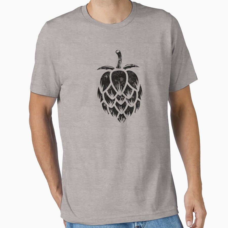 Vintage Beer Hops (black) by DKdesigns27