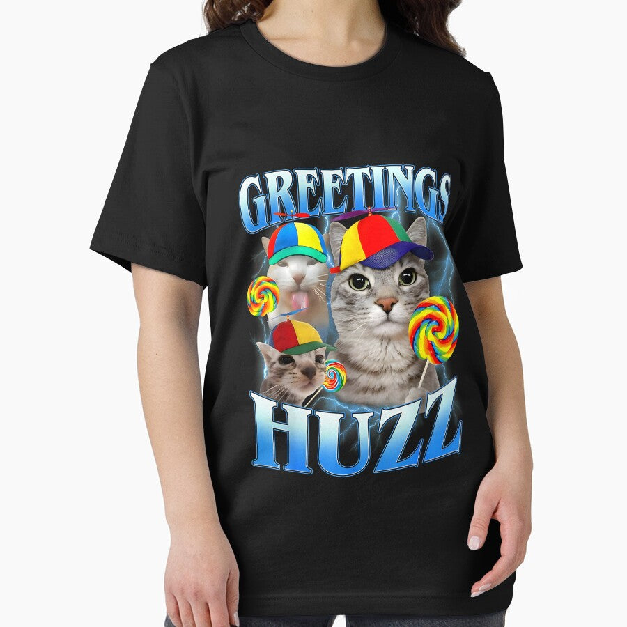Lollipop Cat Meme Greetings Huzz Funny Silly Cats Humor by RDGNR