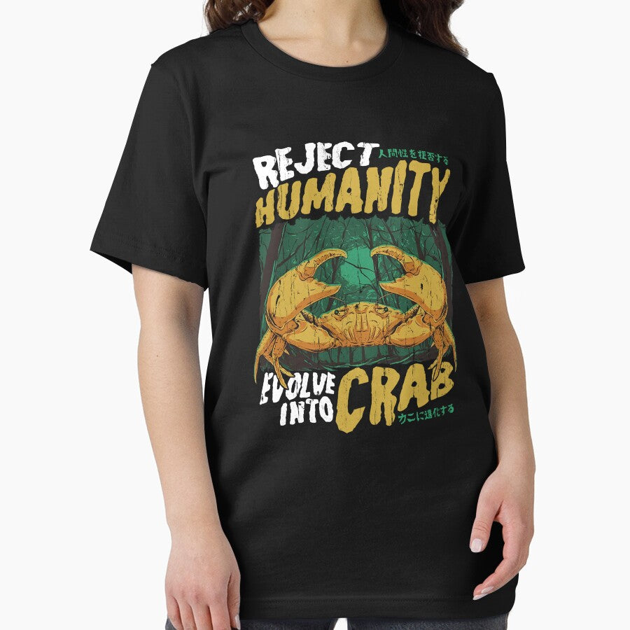 Reject Humanity Crab by Artsyclick