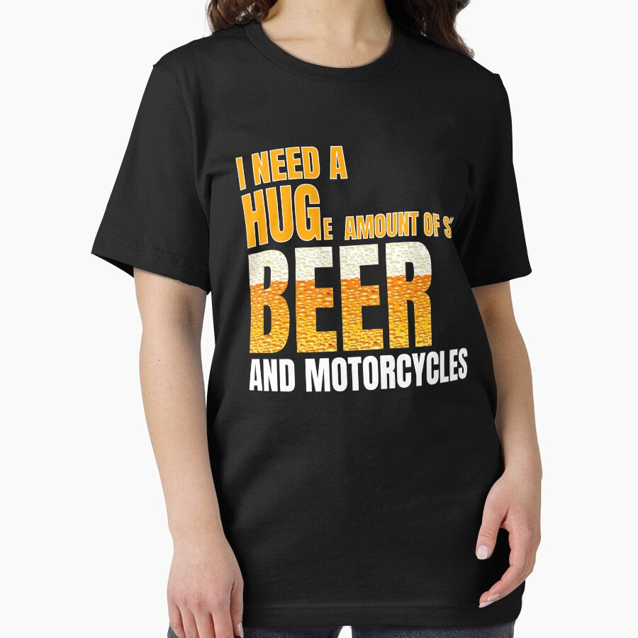 Beer and Motorcycles Funny Dad Grandpa Gift by TopDawgDesigns