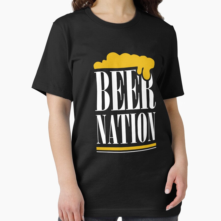 Beer Nation - Life is Brew Tiful - Just Drink It - Beer Break - Native Drunk Beer is made by men wine by god - Beer Lover - Beer Fanatic - Beer is Life by mellinnshirts