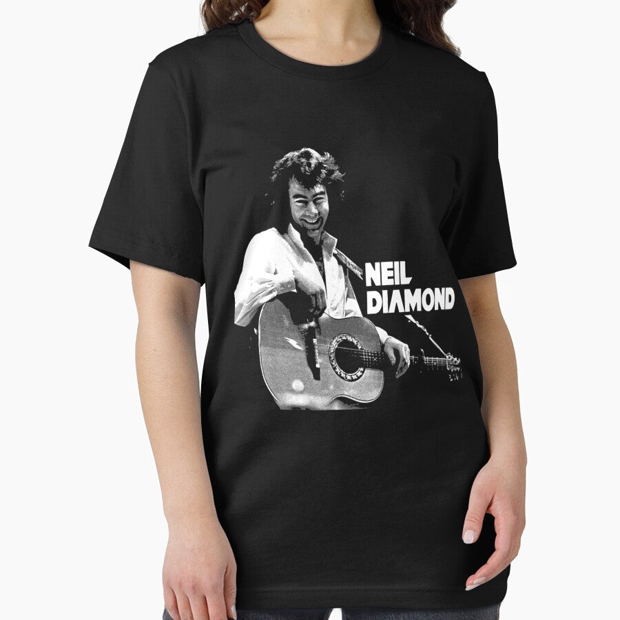 White and Black Neil Distressed Art Diamonds American Singer by CLEMENSLES