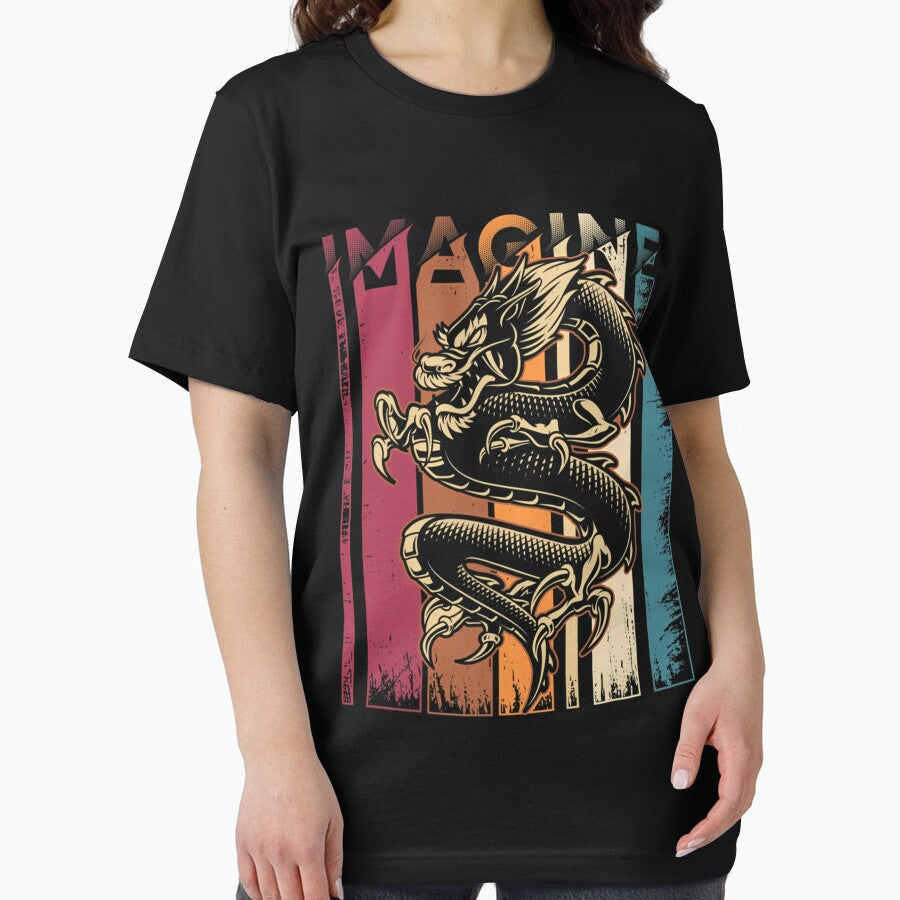 Imagine Dragon Vintage Cool Art by SpikesGenesis