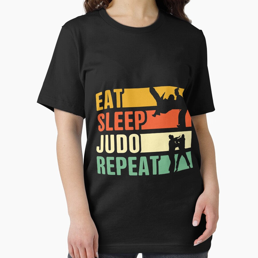 Eat Sleep Judo Repeat by thanhmaidesign