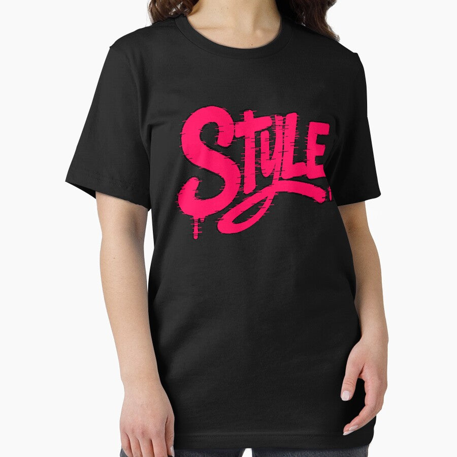 Style Graffiti Drip Streetwear Magenta Y2K by AstronautMerch