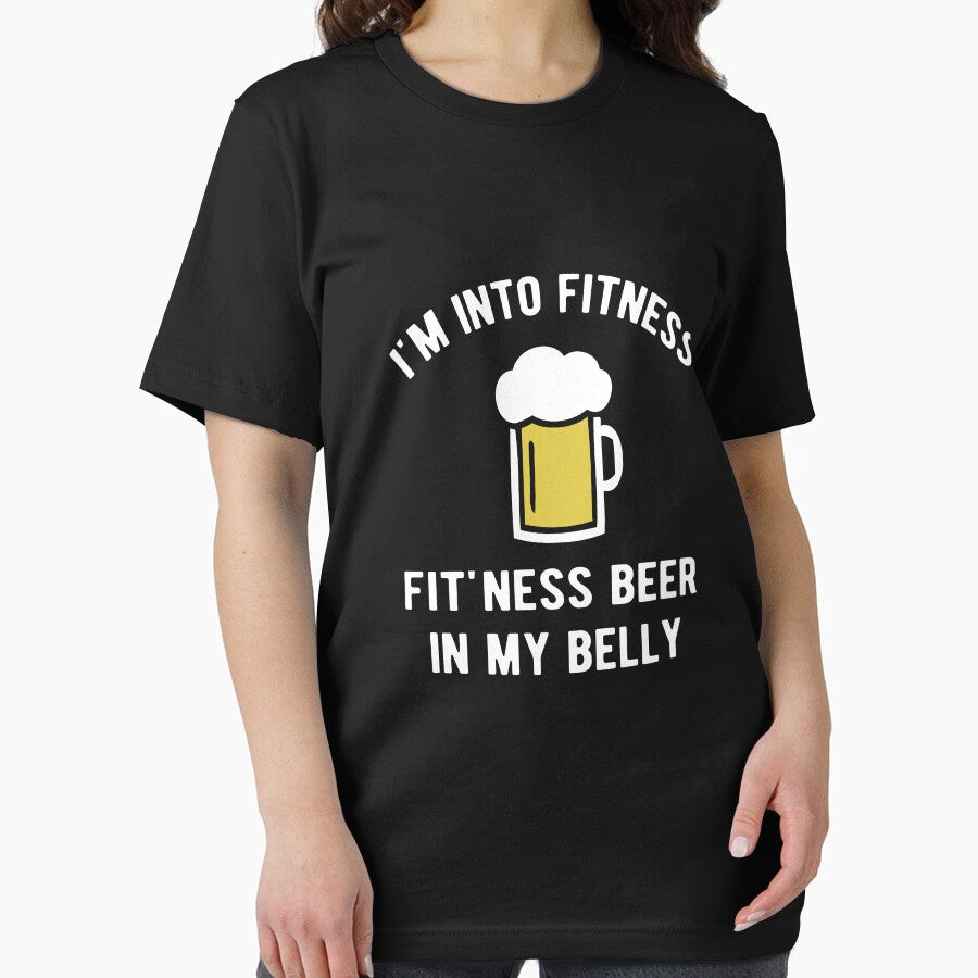 I'm into fitness - fitness beer in my belly by goodtogotees