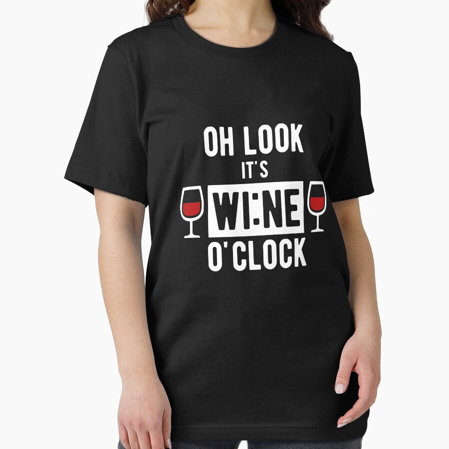 Oh look it's wine o'clock by goodtogotees