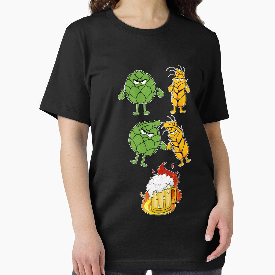 Fusion Beer Funny T-shirt For Beer Lover by TeeAmz