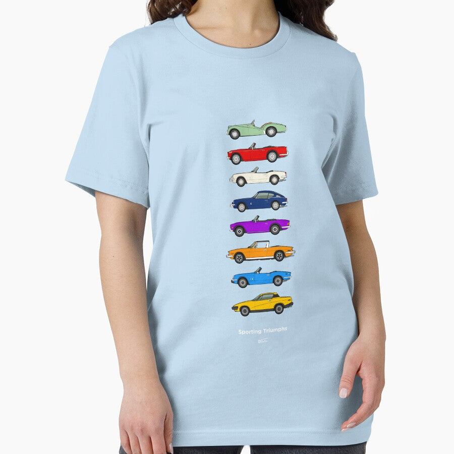 Sporting Triumphs (Triumph Sports cars) Classic Car Collection by RJWautographics
