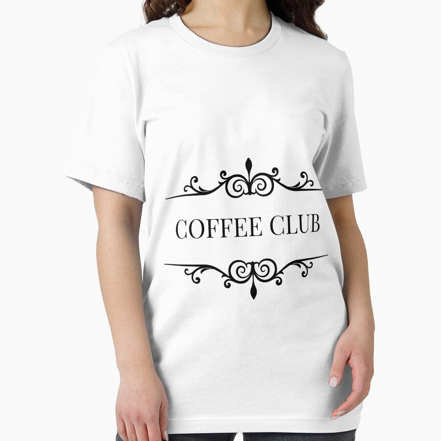 Coffee Club Vintage Aesthetic Coffee Lover Retro T-Shirt by VioletCreatives