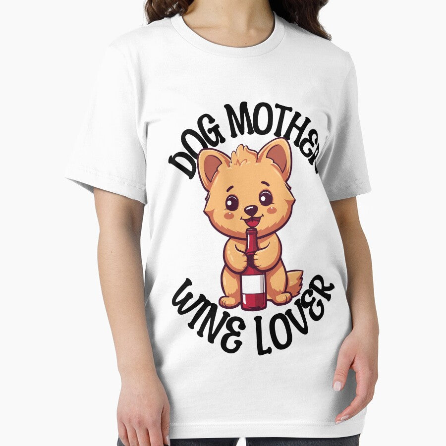 Dog Mother Wine Lover by PeelZinc