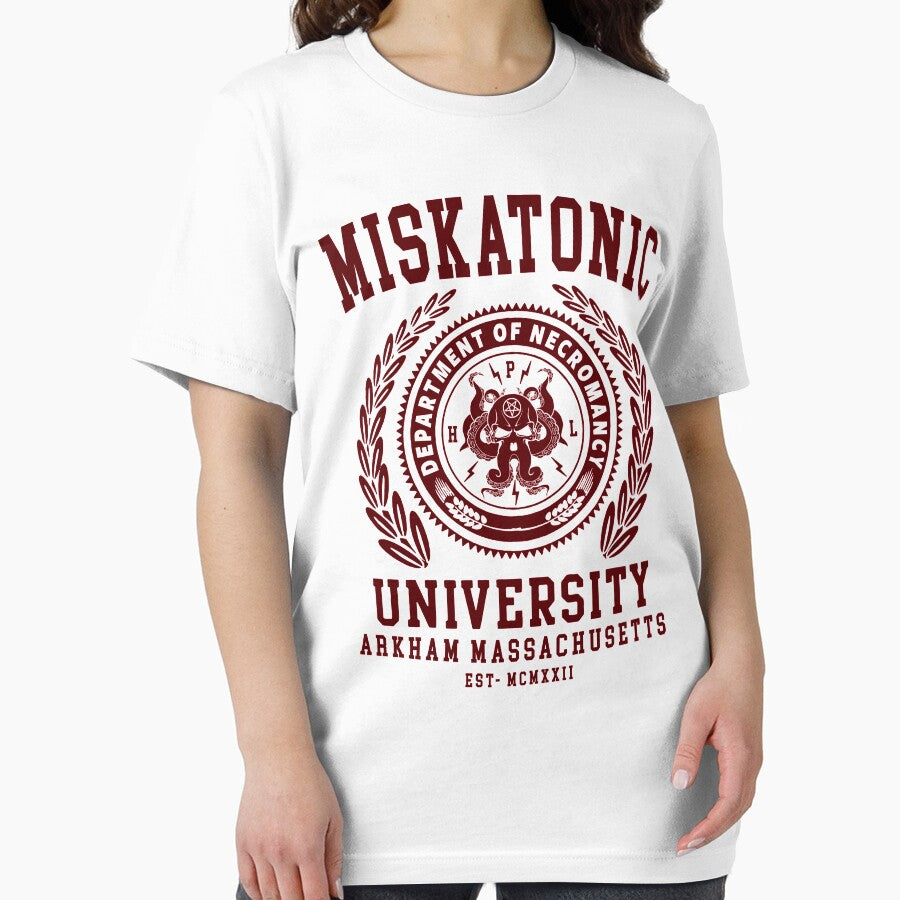 CTHULU AND LOVECRAFT - MISKATONIC UNIVERSITY by ShirtWreck