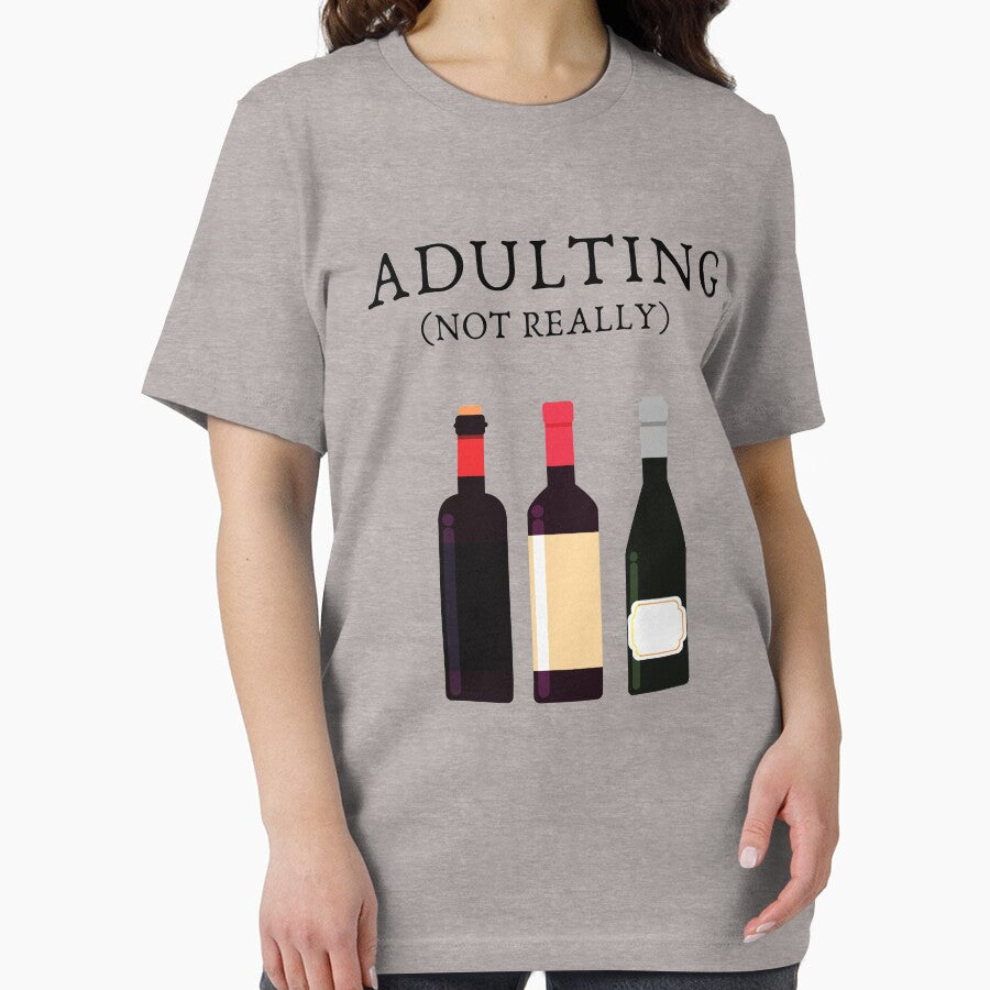 Wine Bottle Adulting by designitfun