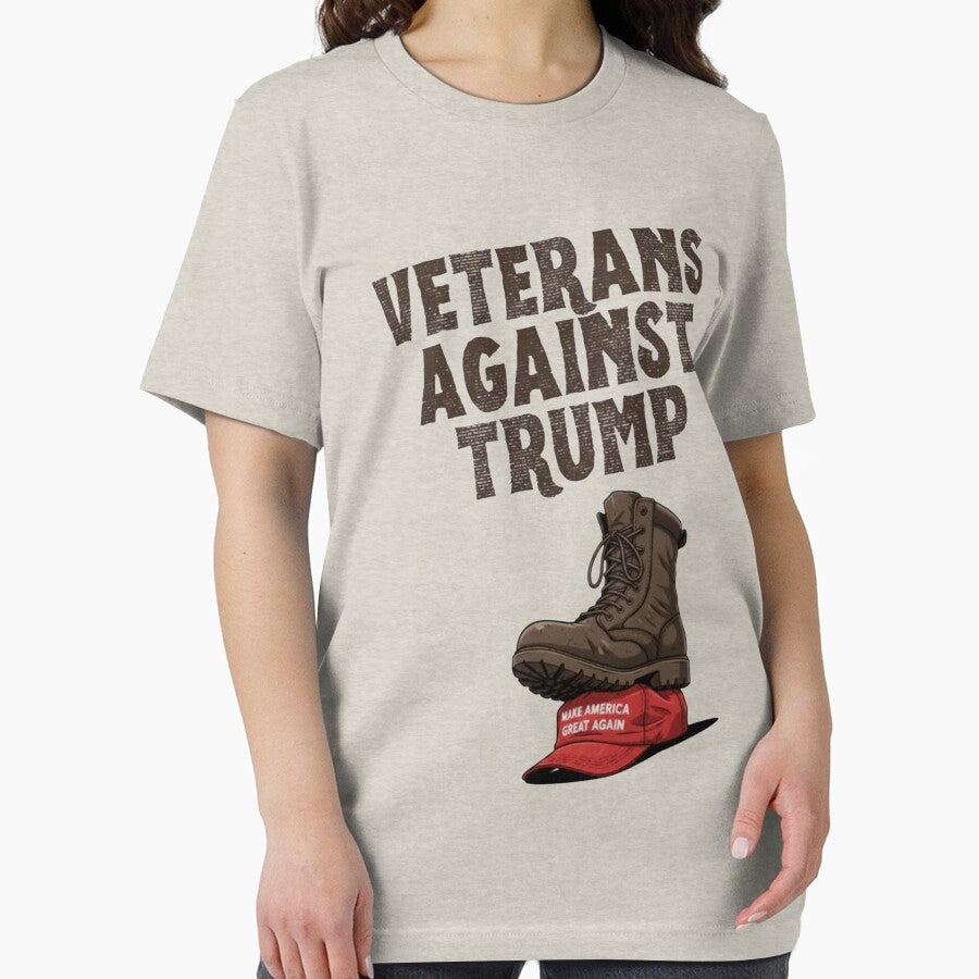 Veterans Against Trump, Anti Trump, Democrat, Liberal Gift, Political, Stop Trump, Anti Maga by toongstudio