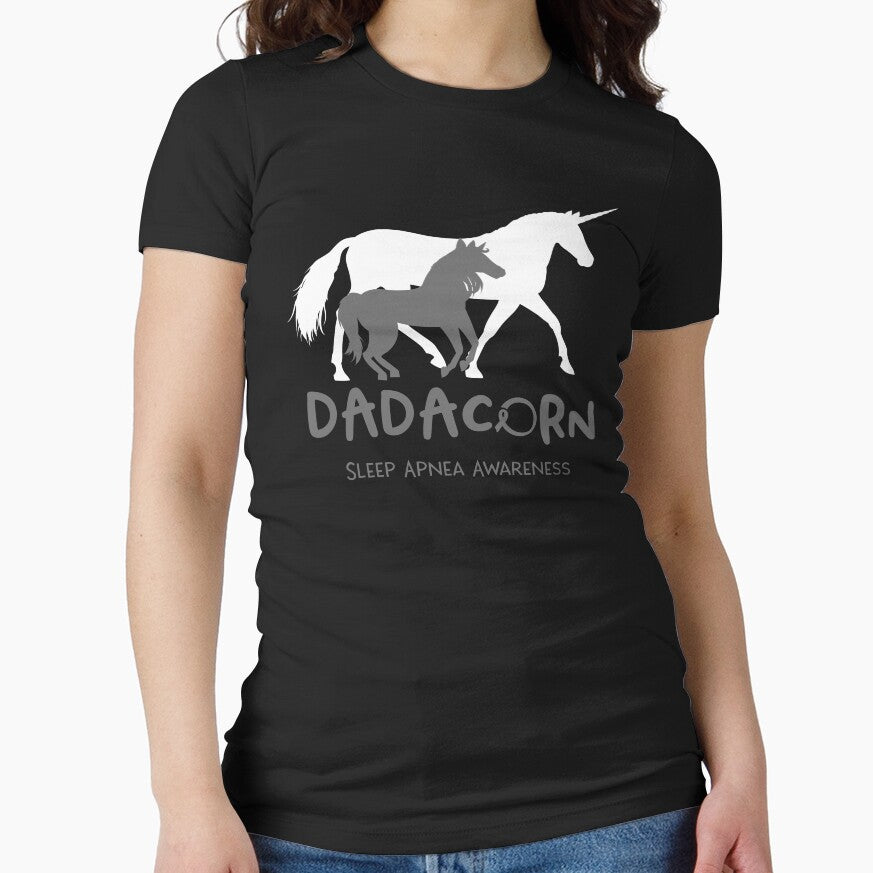 Sleep Apnea Awareness Dad Unicorn Dadacorn Support Sleep Apnea Warrior by RunningShop