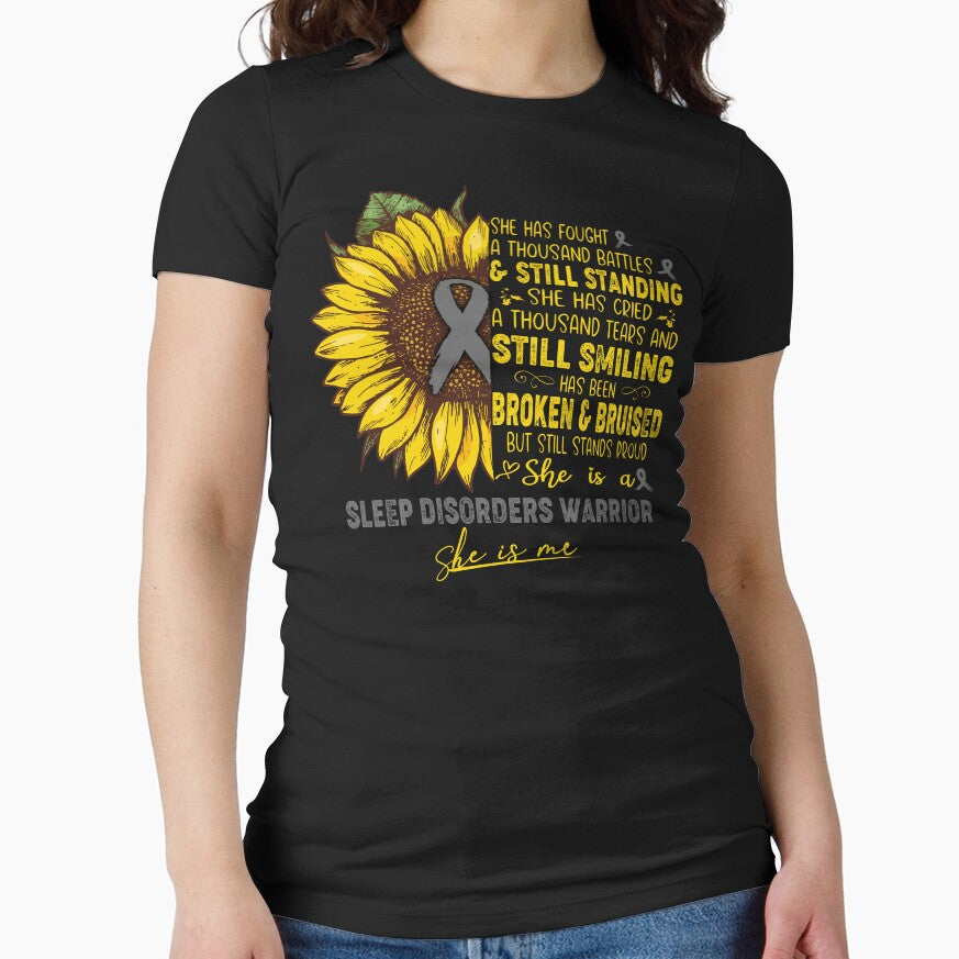 Sleep Disorders Awareness - She is A Sleep Disorders Warrior SHE IS ME by ArangoaStore