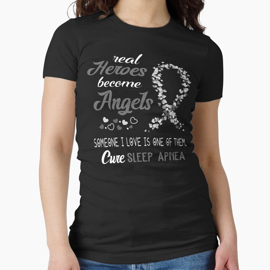 Real Heroes become Angels Someone I love is one of them, Cure Sleep Apnea by KirstybShop