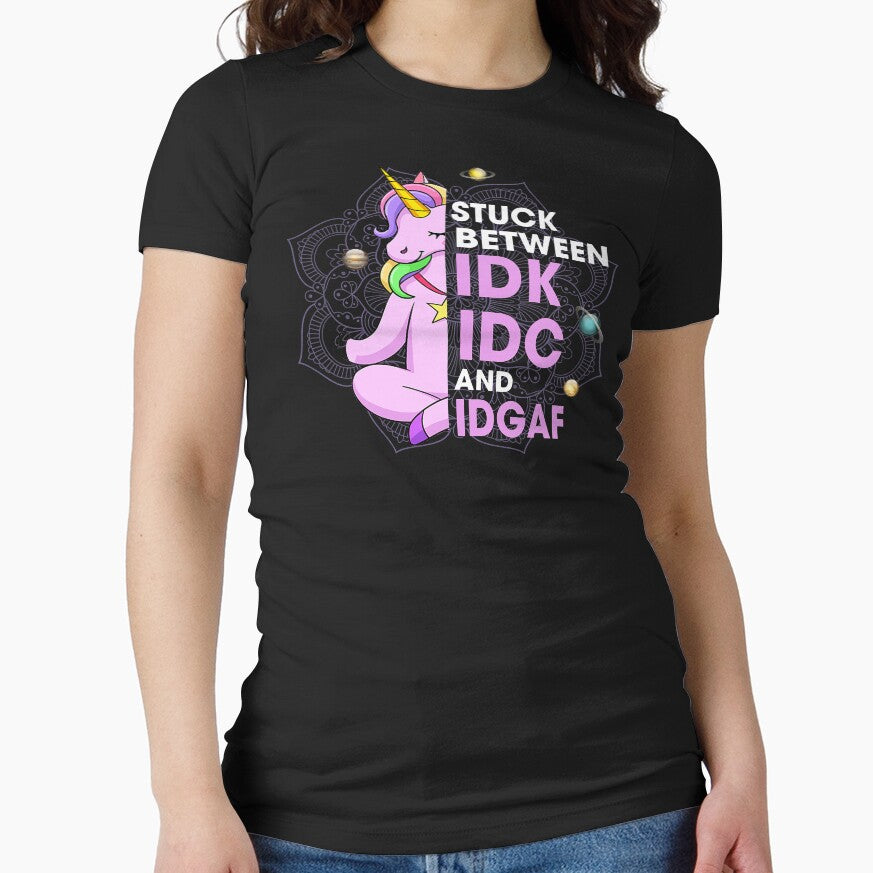 Stuck Between Idk Idc And Idgaf by MichaelAgree