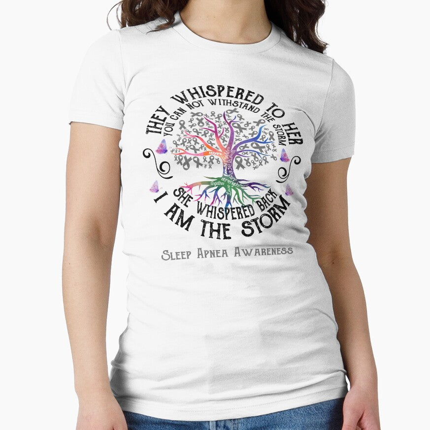 Sleep Apnea Awareness - Sleep Apnea Warrior I Am The Storm by RunningShop