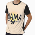 Custom Mama Minimalist Design with a "Glowing" or Neon Effect. by PriyaMagic