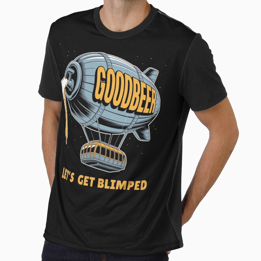 GoodBeer Blimp - Aerial Beer Keg by Snark Town Tees