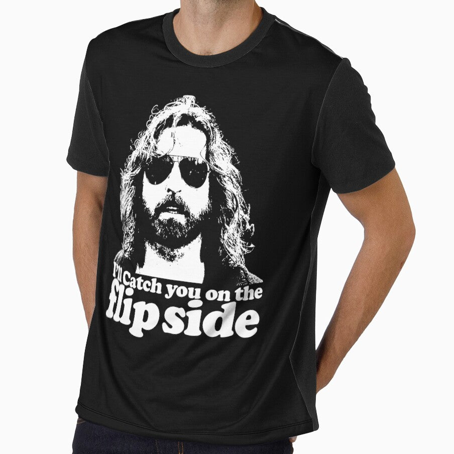 Rocco Boondock Saints Catch You On The Flip Side Tshirt White print by theshirtnerd
