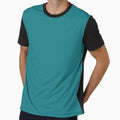 Retro Teal Blue Solid Color by Delinda Graphic Studio