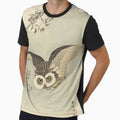 HD. Cherry Blossoms and Owl, by Ohara Koson. HIGH DEFINITION by MINDTHECHERRY