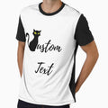 Cat Custom Shirt, Custom Shirts, Custom T-shirt, Personalized T-shirt, Personalized Shirt, Custom Unisex Shirts, Custom Printing T-shirts, Shirt by Wonaso art