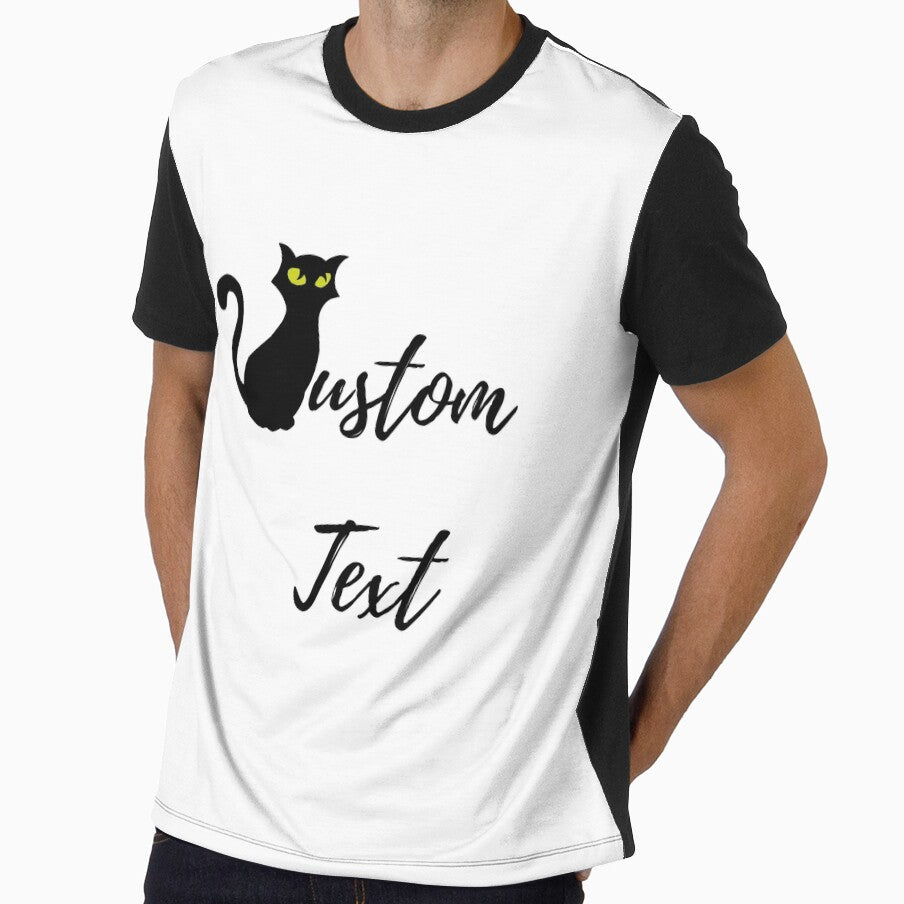 Cat Custom Shirt, Custom Shirts, Custom T-shirt, Personalized T-shirt, Personalized Shirt, Custom Unisex Shirts, Custom Printing T-shirts, Shirt by Wonaso art