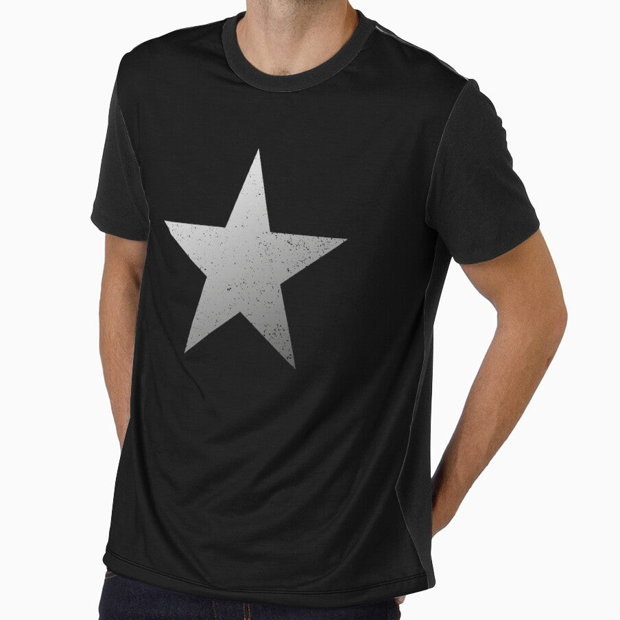 Silver Star (On Black) by STUDIO-72