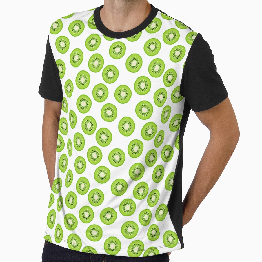 kiwi fruit - white by littlearrow
