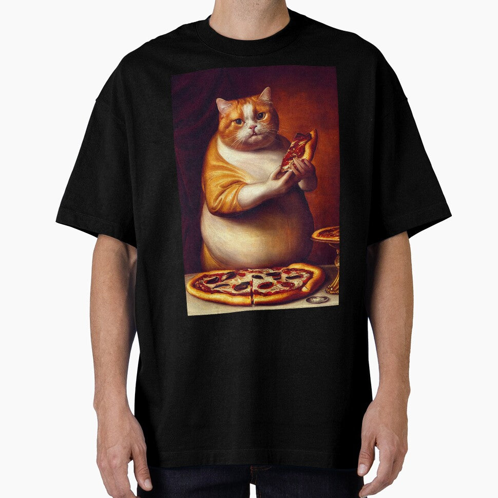 Pizza Cat by ladarkepoque