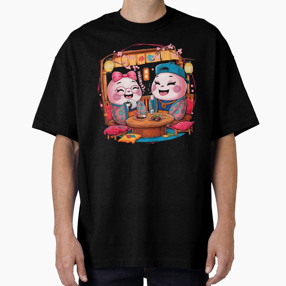 CUTE KAWAII ANIME SUSHI ASIAN SMILING FUN by madevdine