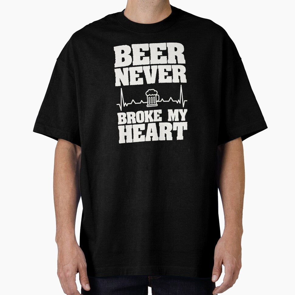 Beer Never Broke My Heart Oktoberfest Gift by haselshirt