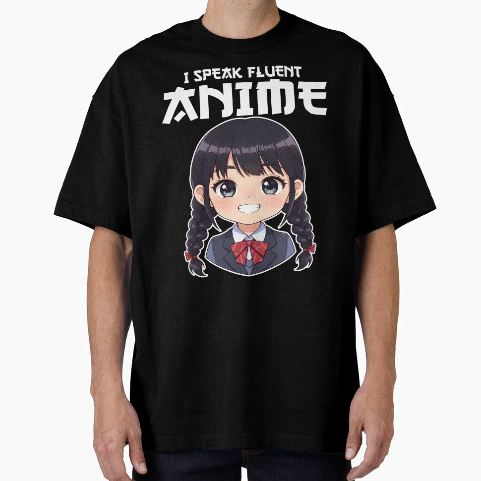 I SPEAK FLUENT ANIME - ANIME GIFT by KEF Custom