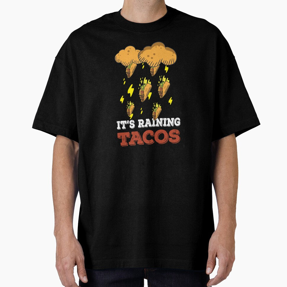 Love Tacos Its Raining Tacos Birthday Gift Idea by haselshirt