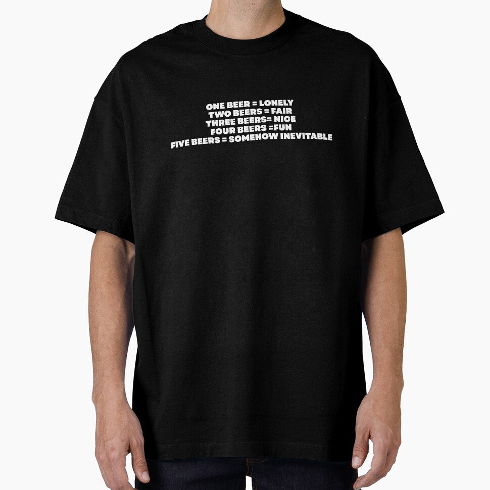Beer Maths T-Shirt & Gifts | Funny Beer Lover Apparel by Kaylews_Designs