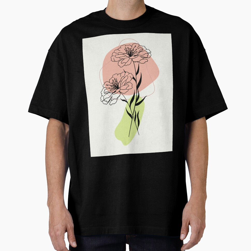 Minimalist Flowers | Digital Drawing by FakeFishbone